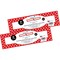 Barker Creek Red & White Dot Bulletin Board Signs/Name Plates, 72/Set, PK72 3803 - alternate 2